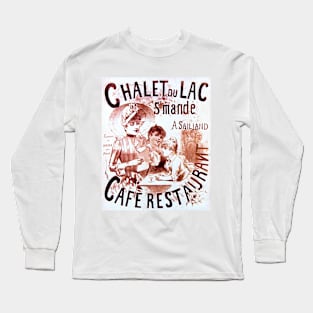 Parisian Café & Restaurant 1888 Advertisement, Saint-Mandé, Paris Long Sleeve T-Shirt